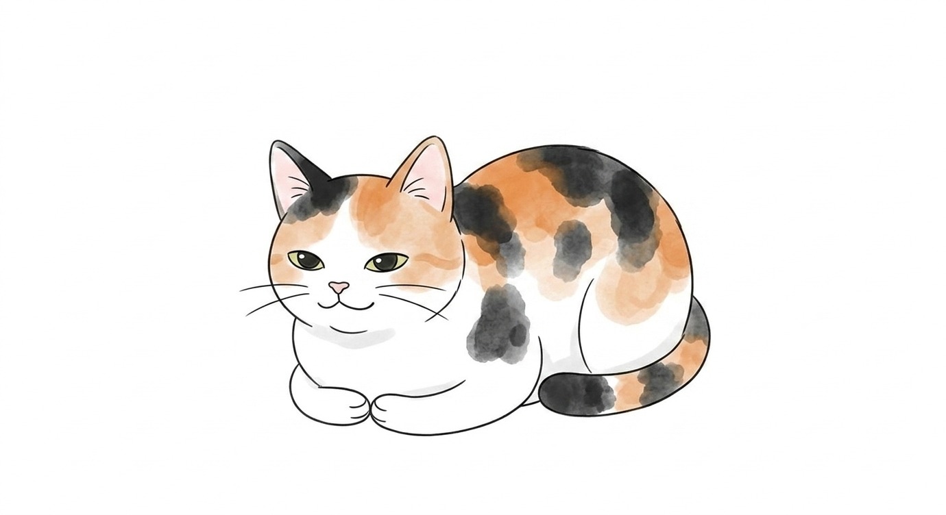 Satisfied cat body language
