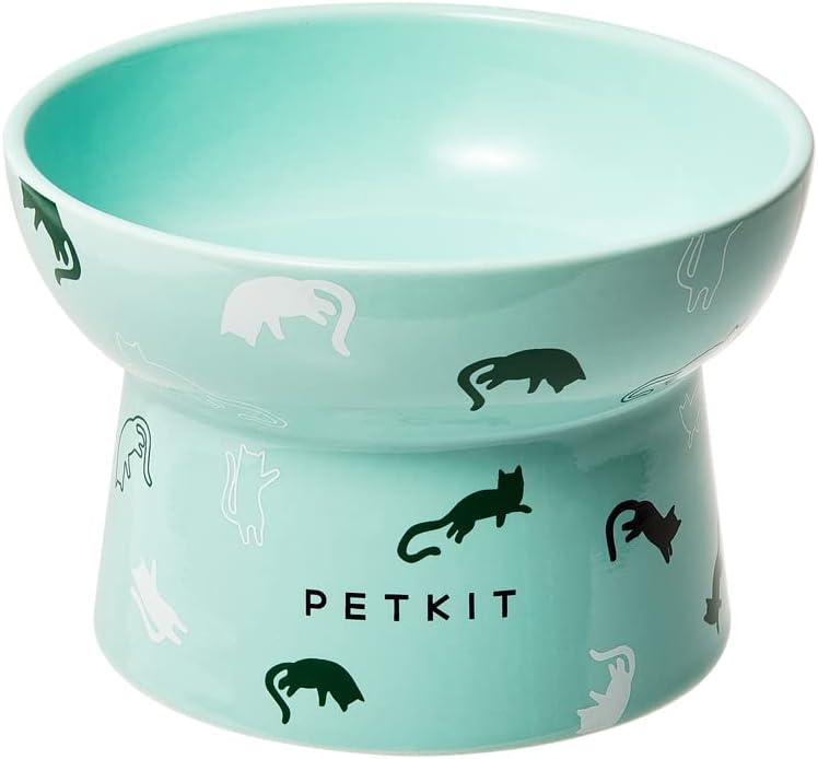 PETKIT Ceramic Raised Cat Bowl